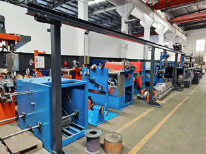 Ligne de production d'extrusion de câble d'alimentation <span class=keywords><strong>80</strong></span> + 45/extrudeuse de fil électrique/isolation et gainage de câble d'alimentation XLPE LSZH PVC - Product Image 2