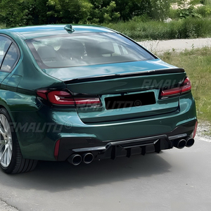 สำหรับ BMW ซีรีส์ 5 G30 G31 M Sport 2018-2023 ชุดแต่งกันชนหลัง ลิปสปลิตเตอร์ ดิฟฟิวเซอร์ ชุดแต่งตัวถังรถยนต์  ตัวป้องกันกันชน อุปกรณ์ตกแต่งรถยนต์ - Product Image 3