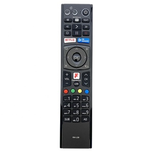 Control Remoto Inteligente <span class=keywords><strong>RM</strong></span>-L08 de Código Fijo, Negro, ABS, Infrarrojo, con Silicona Plástica para Decodificador Humax Freeview <span class=keywords><strong>Play</strong></span> - Product Image 1
