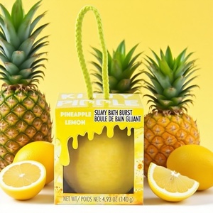 150g biologici per il bagno per bambini bombe frizzanti per il bagno di compleanno Spa per il tempo di crema idratanti schiumanti per il bagno all'ingrosso bombe ricche - Product Image 3