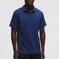 Polo de golf décontracté, coupe ajustée, anti-transpiration, extensible dans les 4 sens, respirant, séchage rapide