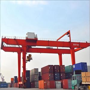 Vente directe usine CE de grues conteneursières RMG 20 tonnes montées sur rail à vendre – Densité d'empilage maximale, portées et hauteur de levage étendues - Product Image 4