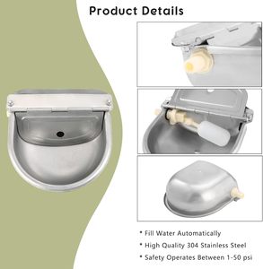 Abreuvoir pour bétail durable et amélioré avec revêtement antirouille, abreuvoir automatique pour l'alimentation des bovins - Product Image 4
