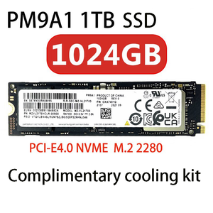 PM9A1 SSD M.2 2280 Nvme Pcie Gen 4.0x 4 ฮาร์ดดิสก์แบบโซลิดสเตทภายในสำหรับคอมพิวเตอร์ ความจุ 256G 500GB 1TB 2TB ABS Ssd M2 1tb - Product Image 5