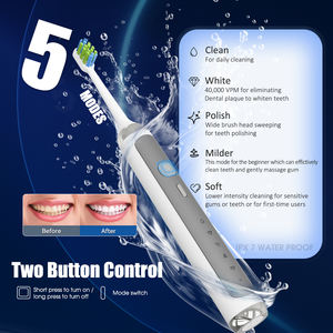 Trendprodukte 2025 Neuheiten Elektrische Zahnbürste für Erwachsene mit 5 Modi - Product Image 2