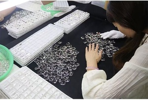 <span class=keywords><strong>Strass</strong></span> en cristal multicolores 13*18mm en forme de goutte à coudre, sertis à griffes, <span class=keywords><strong>pour</strong></span> costumes de télévision et de cinéma, vêtements, sacs, chaussures et loisirs créatifs - Product Image 5