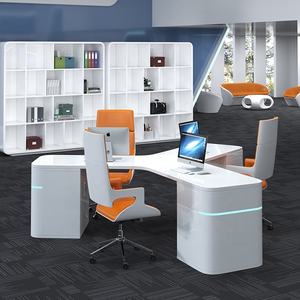 Zitai fabrika fiyat iş istasyonu lüks ofis mobilyası yazı masası <span class=keywords><strong>3</strong></span> kişi iş istasyonu personel bilgisayar masası - Product Image 2