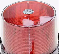 12V 24V LED-Blitzwarnleuchte Wasserdichtes Rot-Blaues Rundumlicht Auto-Notfall-Blitzlampe