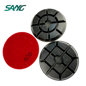 Pads de polissage diamantés en cuivre personnalisables SANG de <span class=keywords><strong>3</strong></span> pouces pour meuleuse à béton - Product Image 4