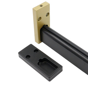 <b>Wall</b> <b>Mounted</b> Coat Rack Zinc Alloy Rectangle Heavy Duty 200Lb Capacity For Door Or <b>Wall</b> Use - Product Image 3