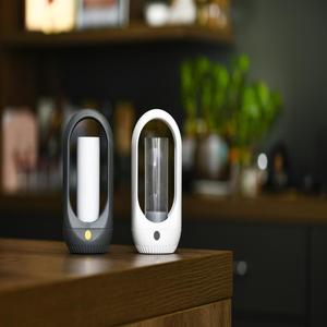 Lampe anti-moustiques alimentée par USB pour usage domestique en intérieur avec lumière UV et piège collant, design en plastique facile à nettoyer - Product Image 1