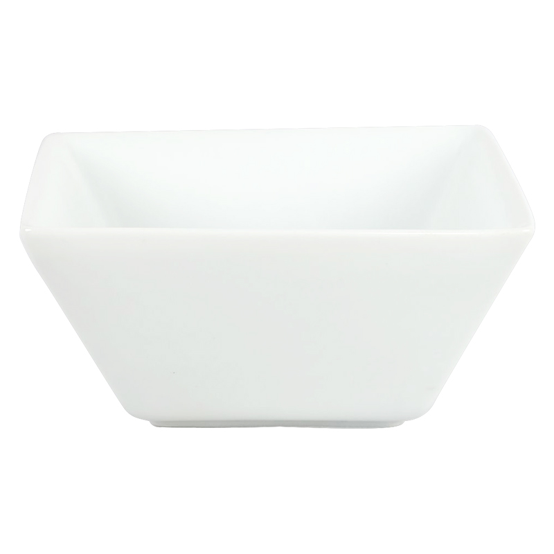Cuadrado blanco A5.75 cono tazón