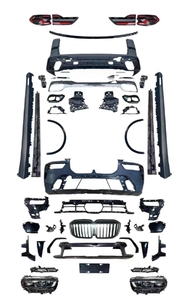Mise à niveau du kit de carrosserie en carbone M-Tech pour <span class=keywords><strong>BMW</strong></span> <span class=keywords><strong>X7</strong></span> G07 LCI <span class=keywords><strong>2023</strong></span> MT nouvelle jupe latérale diffuseur avant arrière calandre accessoire de roue échappement de voiture - Product Image 6