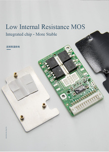 Protection personnalisée de ligne de chute Smart BMS 13S 48V 10A 15A 20A carte de Protection de batterie Li-ion avec NTC - Product Image 4