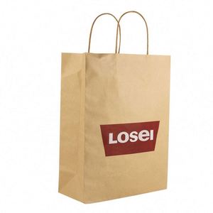 Wholesale Custom Packaging Paper <b>Gift</b> Shopping Paper Bags With Handles - Product Image 3