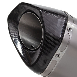 Silencieux d'échappement Akra en titane et carbone pour moto ZX6R TIGER 660 RSV4 Transalp 750 Z900 MT10SP GSXR600 <span class=keywords><strong>TMAX</strong></span> - Product Image 4