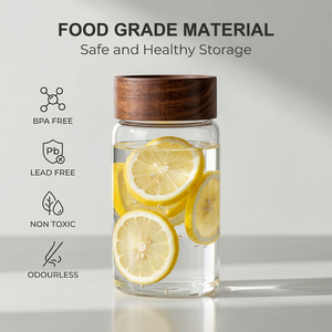 Frasco <span class=keywords><strong>de</strong></span> Vidrio <span class=keywords><strong>de</strong></span> Borosilicato Ecológico <span class=keywords><strong>de</strong></span> 250 ml, Recipiente <span class=keywords><strong>de</strong></span> Vidrio <span class=keywords><strong>para</strong></span> Almacenamiento <span class=keywords><strong>de</strong></span> <span class=keywords><strong>Miel</strong></span>, Suministro al por Mayor - Product Image 6
