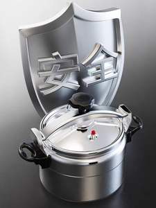 Casserole à pression en aluminium Zunck, une grande capacité pour la maison, sûre et anti-explosion, pour cuisinière à gaz, cuisine rapidement les soupes - Product Image 4