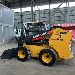 Célèbre marque Chine prix d'usine 53.7KW 1 tonne petit chargeur CLG385B avec pompe et moteur - Product Image 1