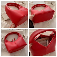 ZPB2374 Nouveau Sac à Main de Luxe de Créateur pour Femme, Sac Bandoulière Doux en Cuir Synthétique, Fermeture Éclair, Portable, en Polyester PU pour l'Été