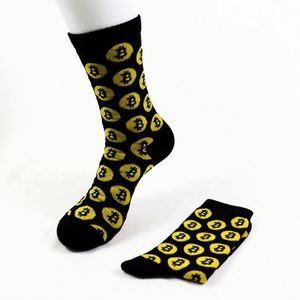 Calcetines Deportivos de Algodón con Diseño de Puntos y Color Negro, Anti-Olor - Product Image 1
