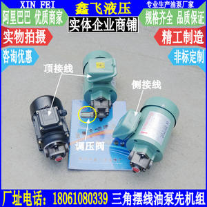 Conjunto de Motor TOP-10A 11A 12A 13A 1/4HP para Máquinas de Tornillos, Bomba de Aceite Cicloidal Triangular, Categoría de Producto Top 10 - Product Image 1