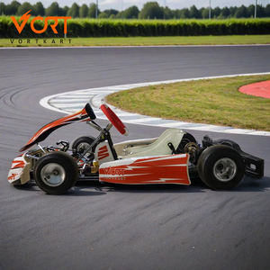 Vortkart Mini Competition Go Kart Châssis Fit 60cc <span class=keywords><strong>2</strong></span> Stroke Gas Engine Pro Racing Kart Frame for Kids Junior - Product Image 1