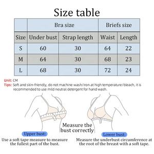 Odm Lingerie Set Met Doorschijnend Design Plus Maat Staalvrije Bh & Korte Sets Kant Mesh Diepe V-Hals Tweedelige Bh Sets - Product Image 6