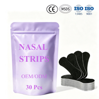 Bandes nasales anti-ronflement hypoallergéniques OEM, certifiées ISO13485 ISO9001 CE, sans latex, respirantes, personnalisables, instantanées