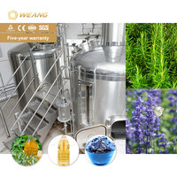 Cuve de mélange chauffée à performance stable pour l'extraction d'huile essentielle de thym par distillation et séparation