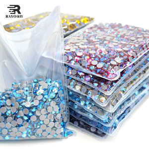 1440 Uds Hot Fix Rhinestones Motif Glass Rhinestones Flatback Style 10 20 16 tamaños ropa zapatos bolsas decoración Hotfix Technique - Product Image 1
