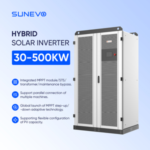 Système d'énergie solaire hybride Sunevo certifié CE IEC 30 kW 50 kW 100 kW 200 kW 500 kW, personnalisable pour usage industriel et commercial - Product Image 3