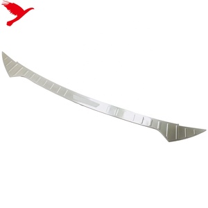 Accessori Per auto Posteriore Boot Tronco Interno e Esterno Del Respingente Della Protezione Della Protezione Del Davanzale Della Piastra di Copertura 2PCS Per <span class=keywords><strong>Peugeot</strong></span> 2008 <span class=keywords><strong>2020</strong></span> - Product Image 6