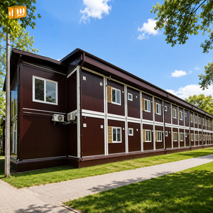 Maison Modulaire Préfabriquée Empilable en Acier Moderne, Conteneur d'Hébergement, Campus Conteneurisé, Espace de Vie Temporaire et <span class=keywords><strong>Logement</strong></span> Étudiant Éphémère - Product Image 6