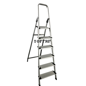 Hot Sale Anti-slip Lightweight Household Folding Aluminum Alloy <b>Ladder</b> <b>Platform</b> Top for Apartment Use Modern Design OEM Accepted - Product Image 1