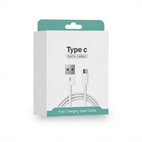 Kabel Pengisian Cepat Cantell 1m Tipe-C USB 2.0 2.4A/3A untuk Ponsel Android & IOS, Scanner & Kamera, Konduktor Tembaga Murni