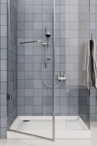 غطاء تصريف دش 90 حفرة من الكروم ، غطاء تصريف دش سريع التدفق من ABS ، غطاء تصريف دش بديل من ABS - Product Image 6