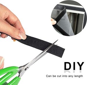 Bandes auto-adhésives robustes à crochets et boucles de 30 mm/1,18 pouce, bandes Velcro double face pour le bureau, la maison et le bricolage - Product Image 2