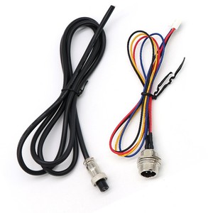 Câble de connecteur d'aviation GX12 à 4 broches avec prise mâle et femelle étanche pour la transmission de signal des appareils - Product Image 3