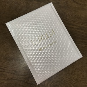 Enveloppe blanche personnalisée avec logo, en mousse imperméable, pour expédition logistique express, sac à bulles, vente en gros d'usine - Product Image 3