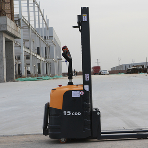 New 1500kg 2000kg Loading Semi Electric <strong>Stacker</strong> <strong>Manual</strong> Hand <strong>Stacker</strong> Reach <strong>Stacker</strong> For Warehouse Use - Product Image 5