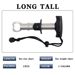 YTQHXY คีมจับปลา สแตนเลสสตีล พร้อมที่จับและสายคล้อง สำหรับอุปกรณ์ตกปลากลางแจ้ง - Product Image 5