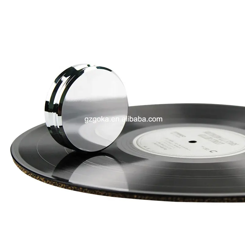 Boîtier en vinyle et cuivre pour lecteur d'enregistrement, 0.78x2.75 pouces, poids d'enregistrement adapté à tous les accessoires
