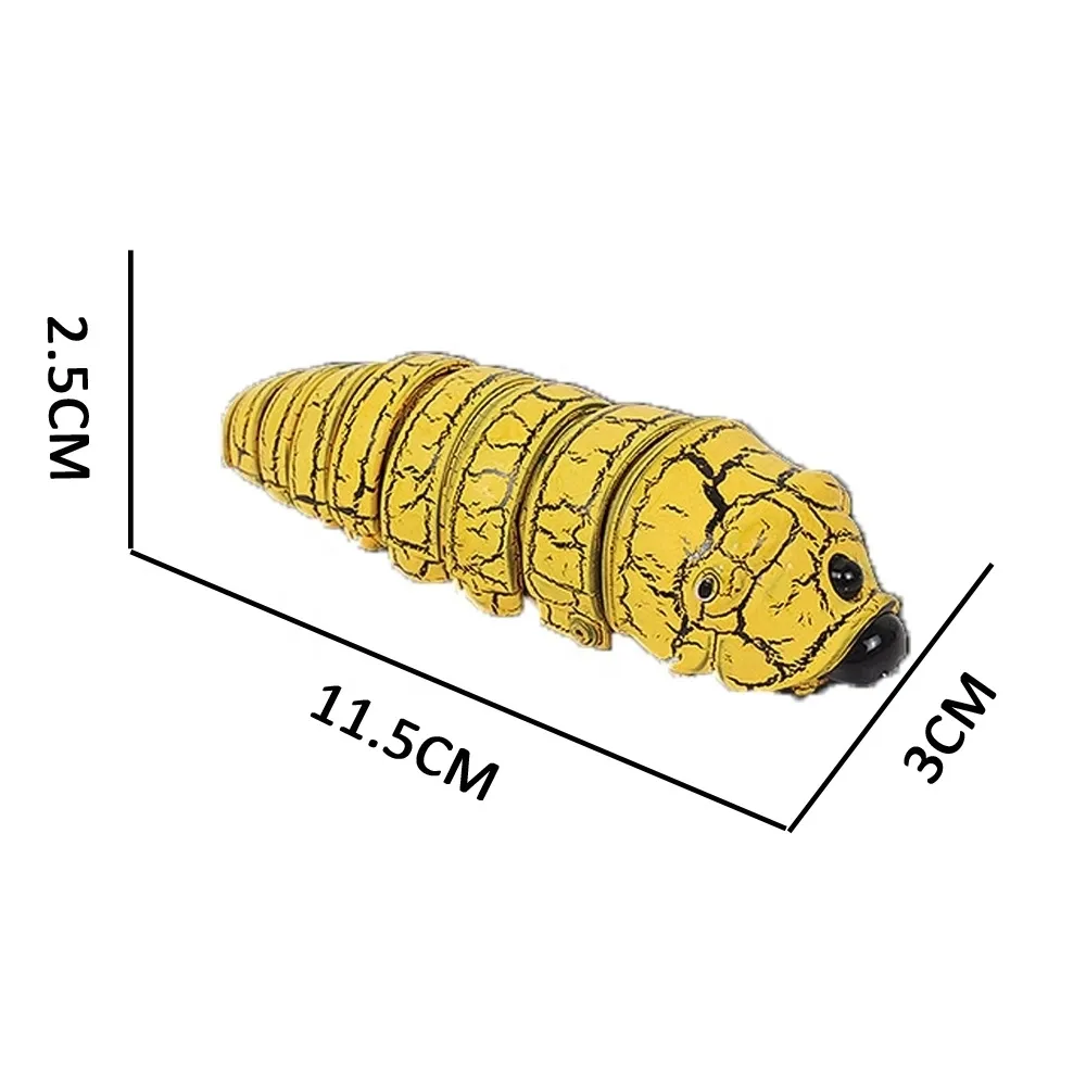 अवरक्त रिमोट कंट्रोल बिजली प्रेरण कीट घृणित खिलौना बच्चों शरारत खिलौना बस्ती कैम्पस कार्टून सिमुलेशन पशु आर सी खिलौना