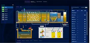 Mmbr ha containerizzato il sistema dell'impianto di trattamento delle acque reflue del pacchetto di macellazione e trattamento del pollame