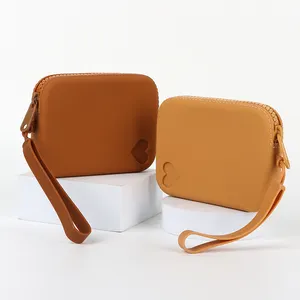 محفظة نقود صغيرة محمولة بنمط الحلوى مع سحاب وشعار مخصص، متينة ومقاومة للماء - Product Image 3