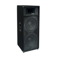 Haut-parleur PA passif professionnel de 15 pouces, double woofer, 2000 W, pleine gamme, 132 dB, système sonore Bass Reflex pour DJ