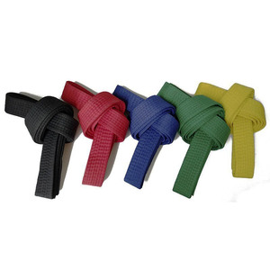 Cinturón de Karate de Algodón Personalizado, Cinturón de Entrenamiento de Artes Marciales, Cinturones de Color Duraderos de Alta Calidad al por Mayor, Servicio OEM - Product Image 2