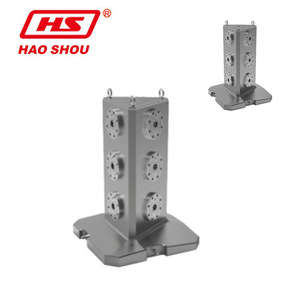 Hao Shou Triangular Column Base Plate Steel Zero Point Locator <b>Foundation</b> For Machinery - Product Image 3
