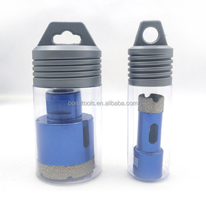 SUBORUI M14 Jeu de forets <span class=keywords><strong>diamant</strong></span>és à filetage sec <span class=keywords><strong>5mm</strong></span> 6mm OEM pour carreaux de verre brasés sous vide - Product Image 4
